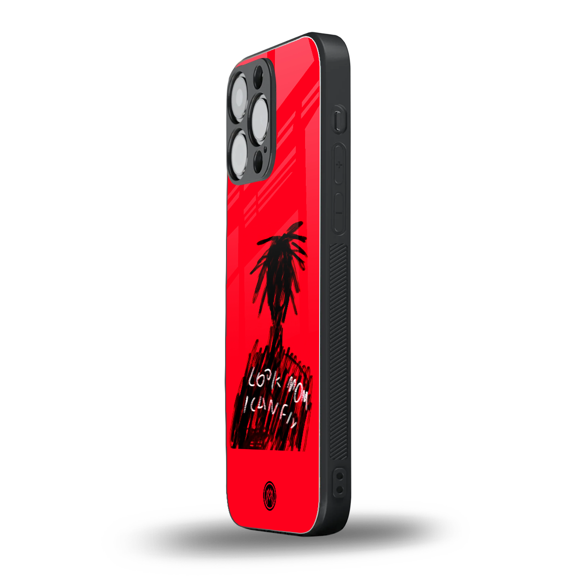 look mom i can fly back phone cover | glass case for iphone 13 pro max
