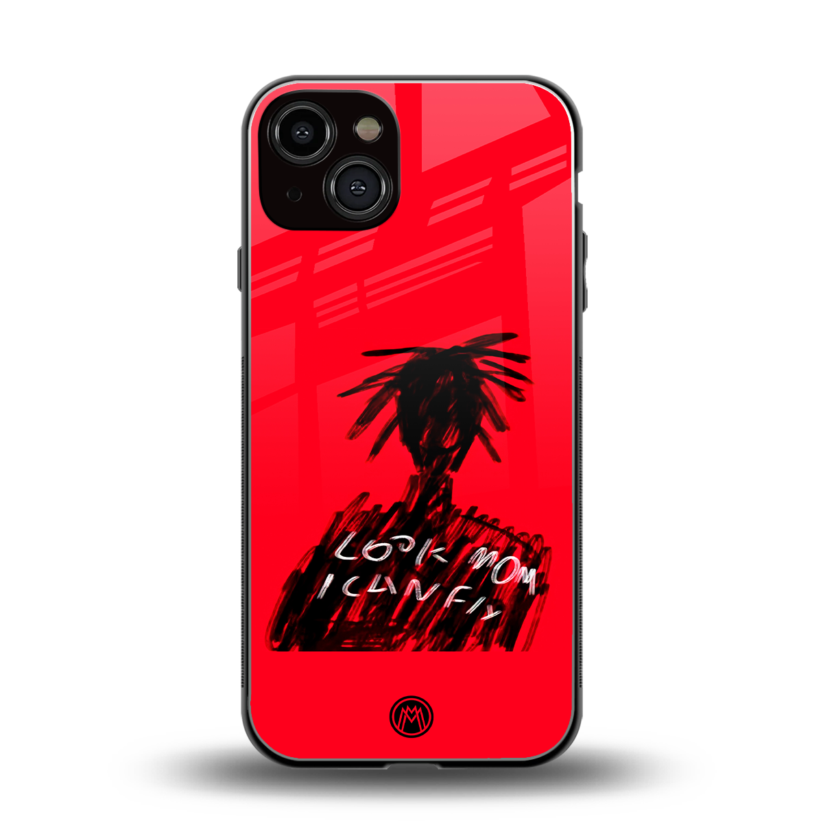 look mom i can fly back phone cover | glass case for iphone 13