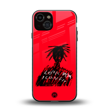 look mom i can fly back phone cover | glass case for iphone 13