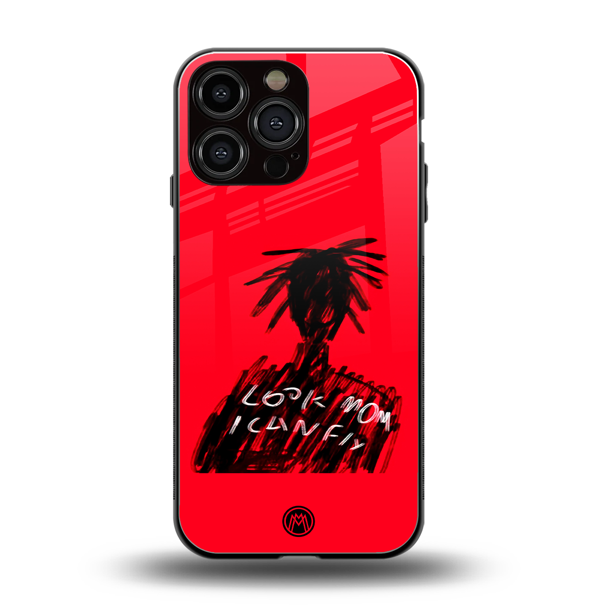 look mom i can fly back phone cover | glass case for iphone 15 pro max