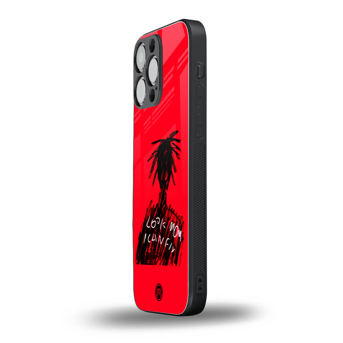 look mom i can fly back phone cover | glass case for iphone 15 pro max