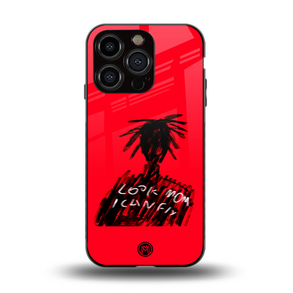 look mom i can fly back phone cover | glass case for iphone 14 pro