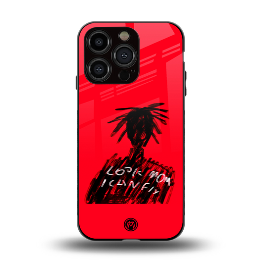look mom i can fly back phone cover | glass case for iphone 14 pro