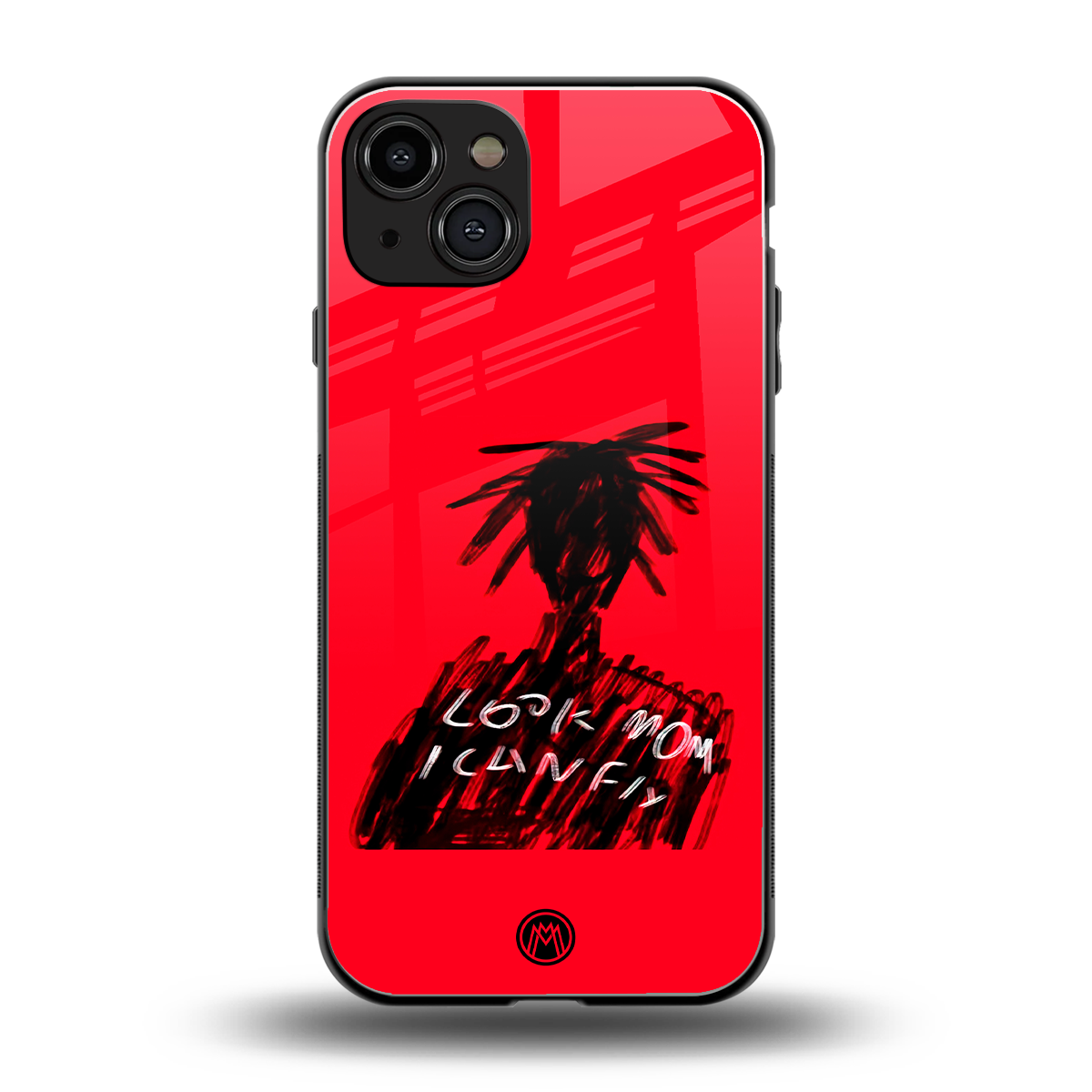 look mom i can fly back phone cover | glass case for iphone 15