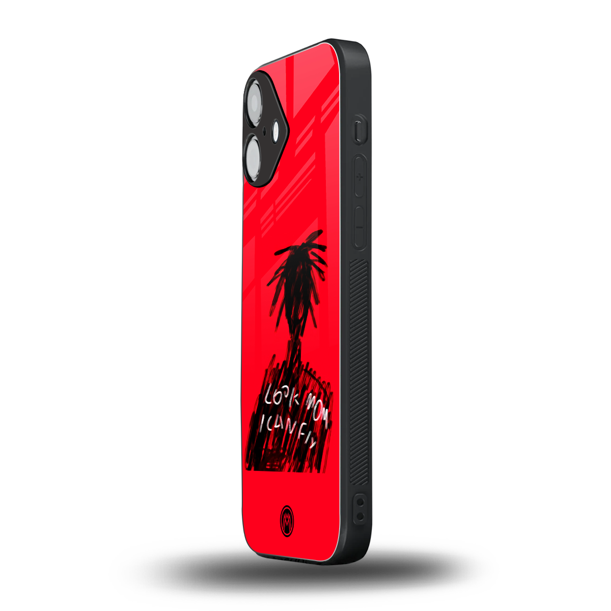 look mom i can fly back phone cover | glass case for iphone 16 plus