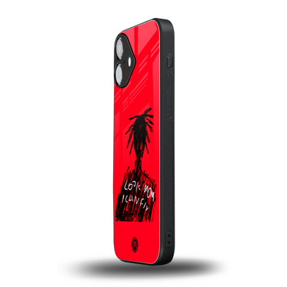 look mom i can fly back phone cover | glass case for iphone 16 plus