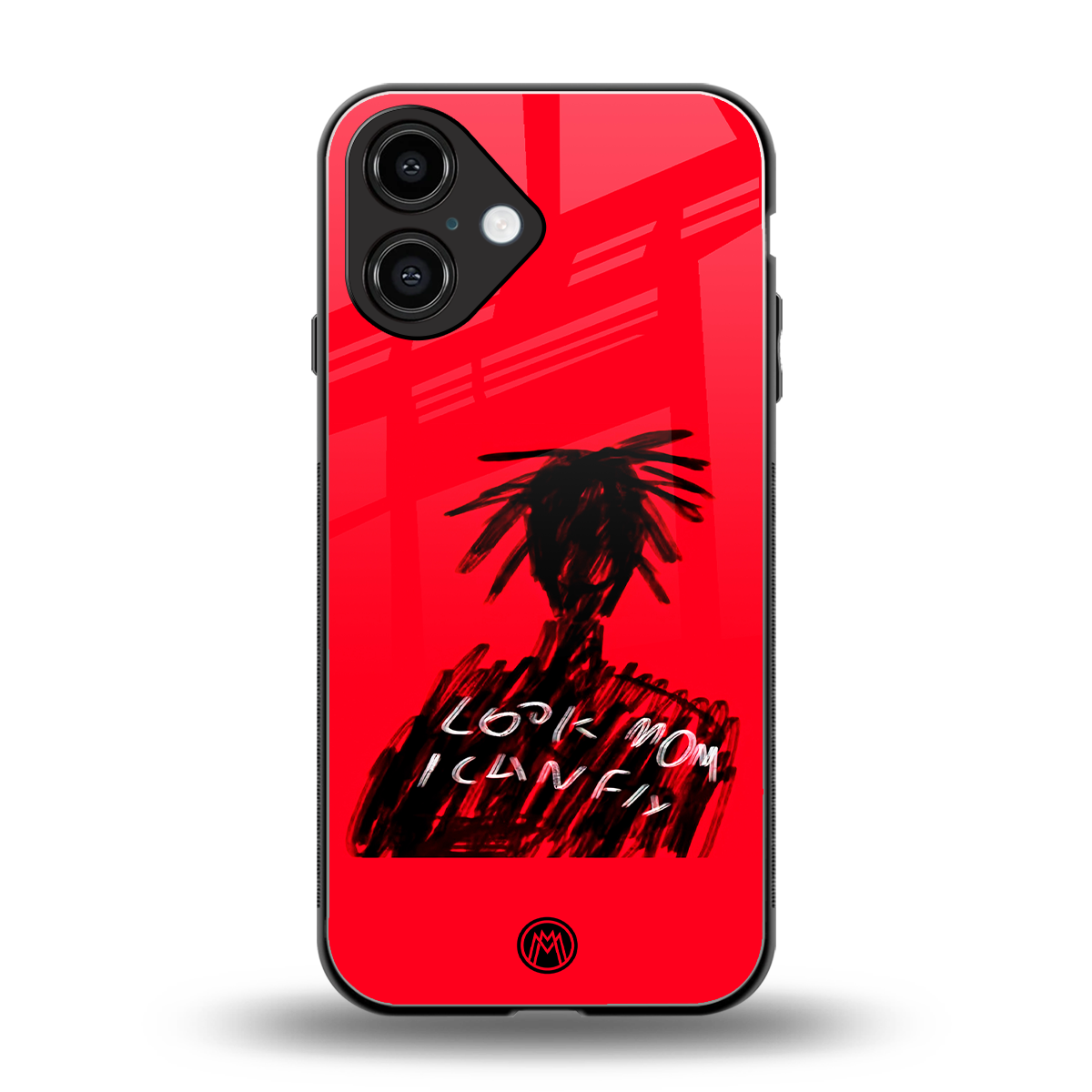 look mom i can fly back phone cover | glass case for iphone 16