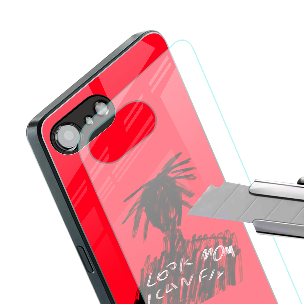 look mom i can fly back phone cover | glass case for iphone 16e