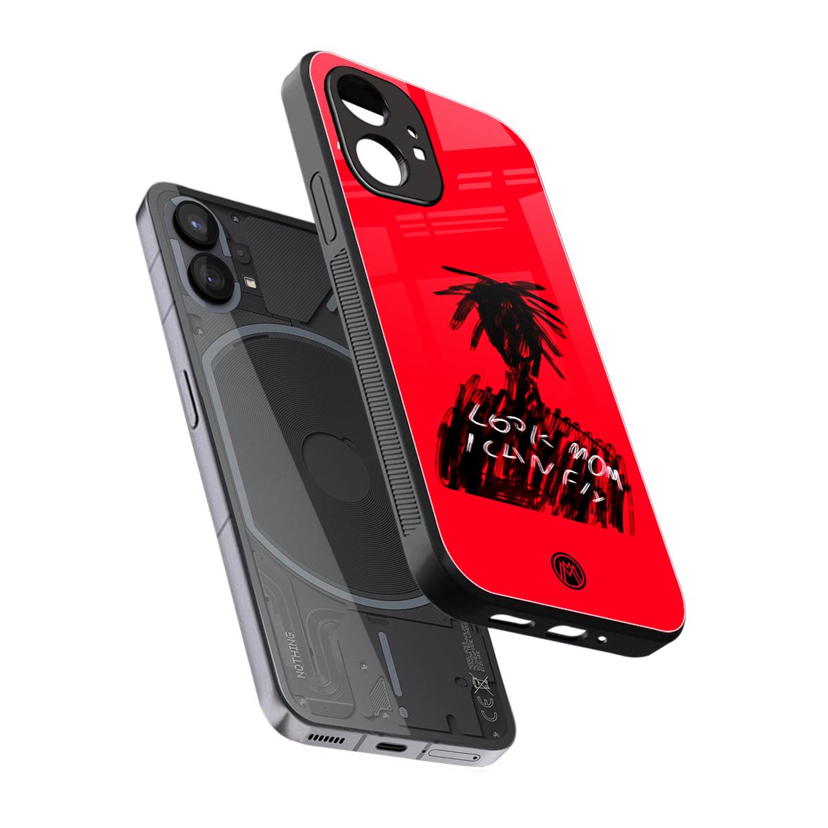 look mom i can fly back phone cover | glass case for nothing phone 1