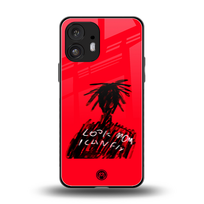 look mom i can fly back phone cover | glass case for nothing phone 2