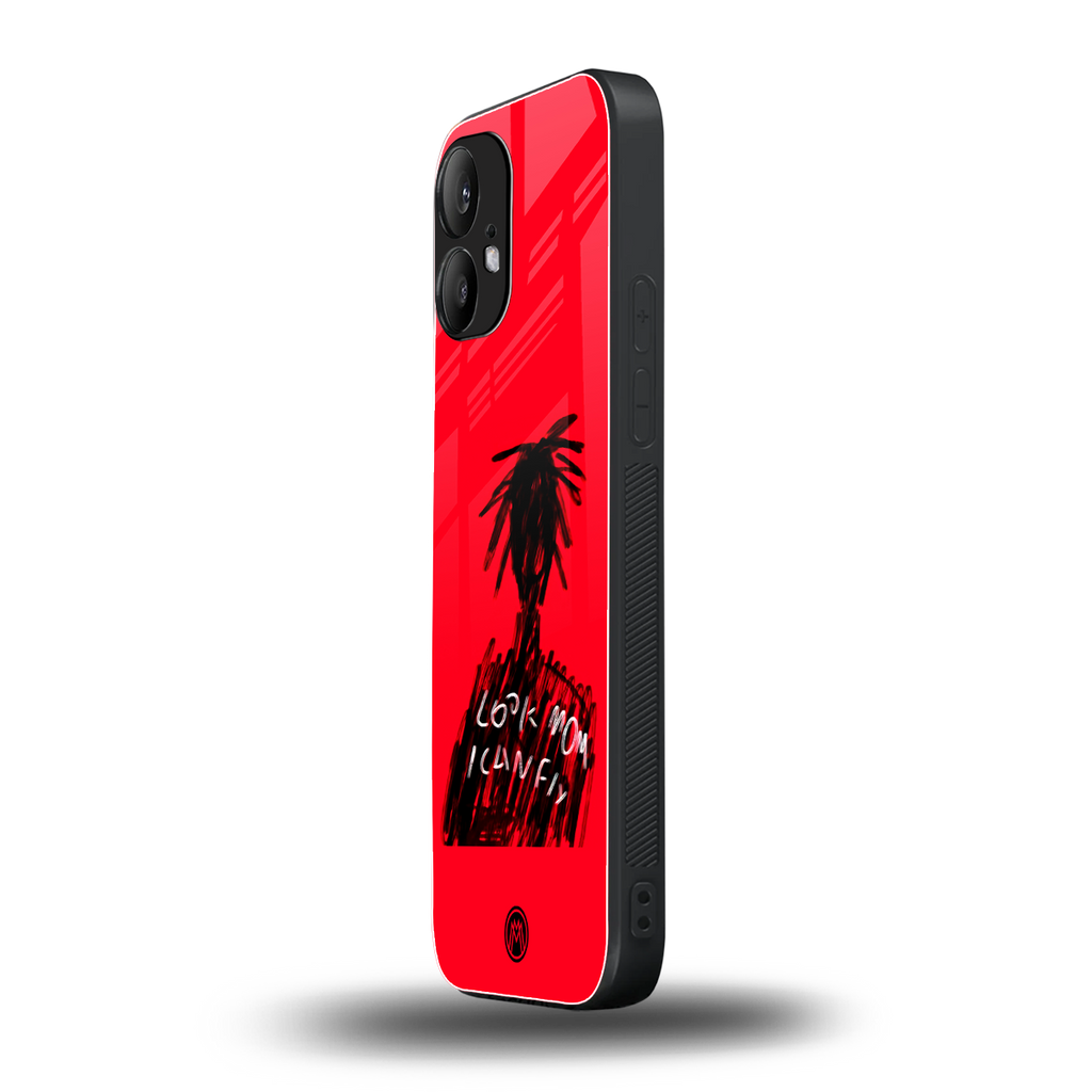 look mom i can fly back phone cover | glass case for nothing phone 2