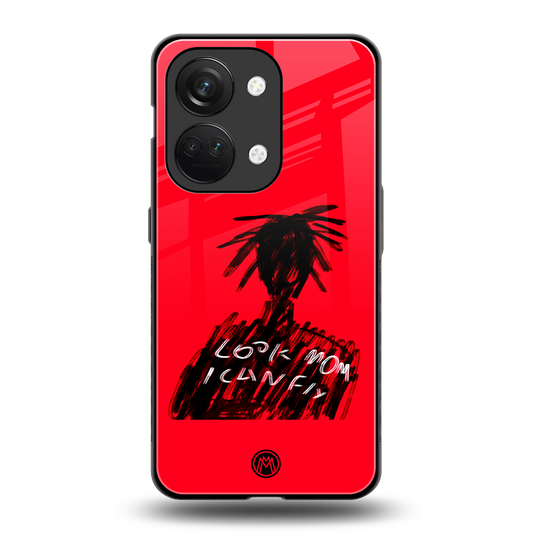 look mom i can fly back phone cover | glass case for oneplus nord 3