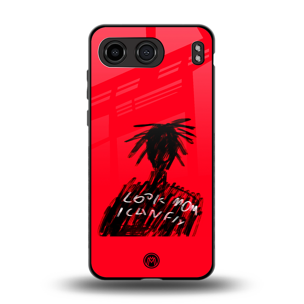 look mom i can fly back phone cover | glass case for oneplus nord 4
