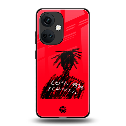 look mom i can fly back phone cover | glass case for oneplus nord ce 3
