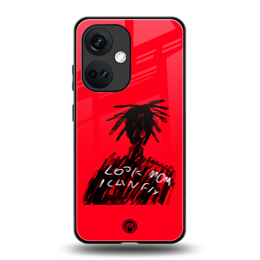 look mom i can fly back phone cover | glass case for oneplus nord ce 3