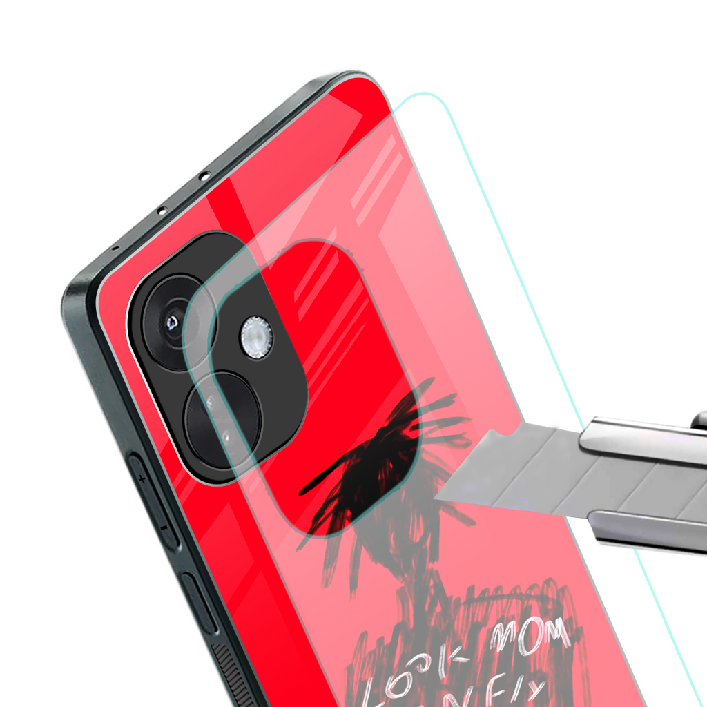 look mom i can fly back phone cover | glass case for oneplus nord ce 3