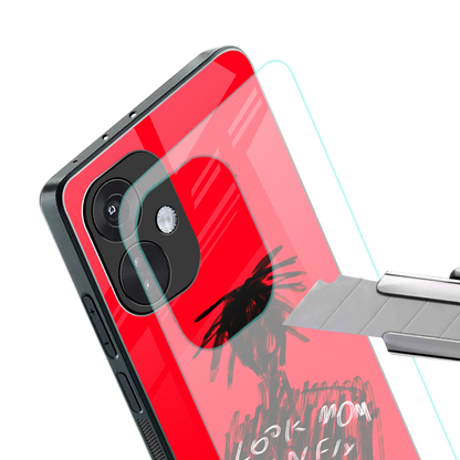 look mom i can fly back phone cover | glass case for oneplus nord ce 3
