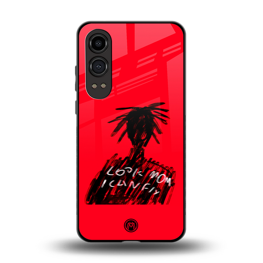 look mom i can fly back phone cover | glass case for oneplus nord ce 4 lite