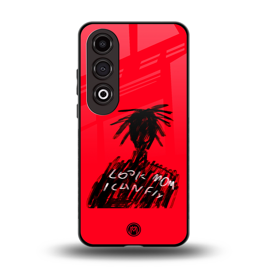 look mom i can fly back phone cover | glass case for oneplus nord ce 4