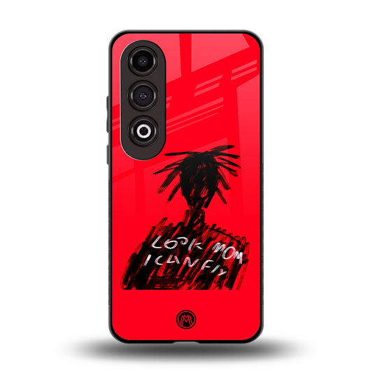 look mom i can fly back phone cover | glass case for oneplus nord ce 4