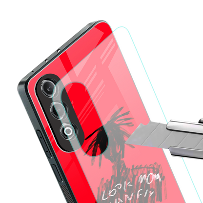 look mom i can fly back phone cover | glass case for oneplus nord ce 4