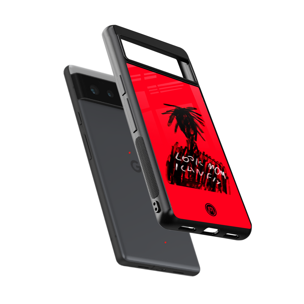 look mom i can fly back phone cover | glass case for Google Pixel 6A
