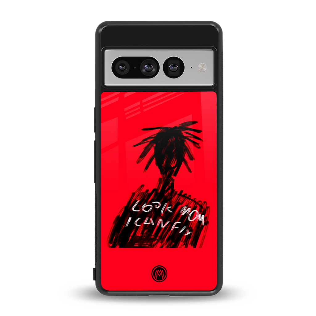look mom i can fly back phone cover | glass case for google pixel 7 pro