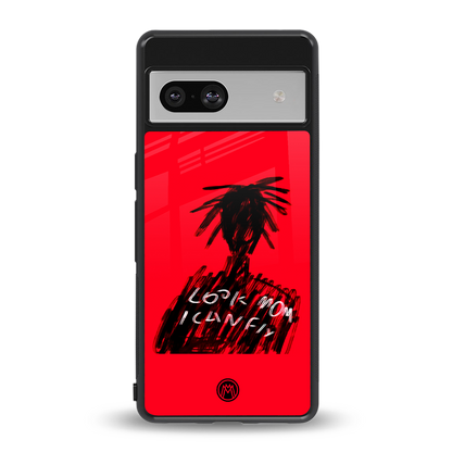 look mom i can fly back phone cover | glass case for Google Pixel 7A