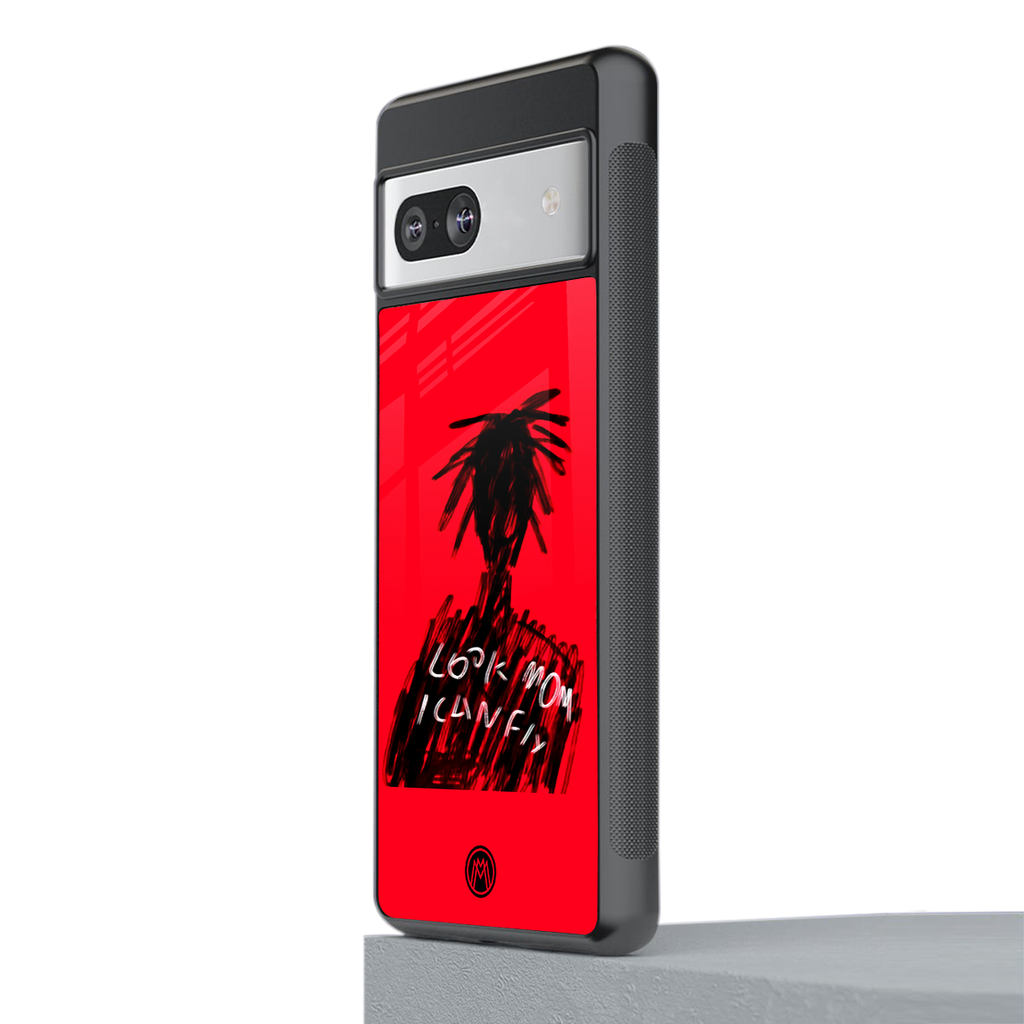 look mom i can fly back phone cover | glass case for Google Pixel 7