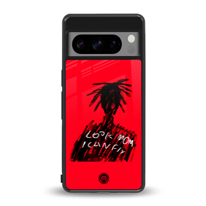 look mom i can fly back phone cover | glass case for google pixel 8 pro