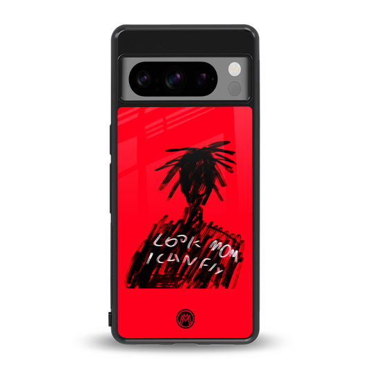 look mom i can fly back phone cover | glass case for google pixel 8 pro