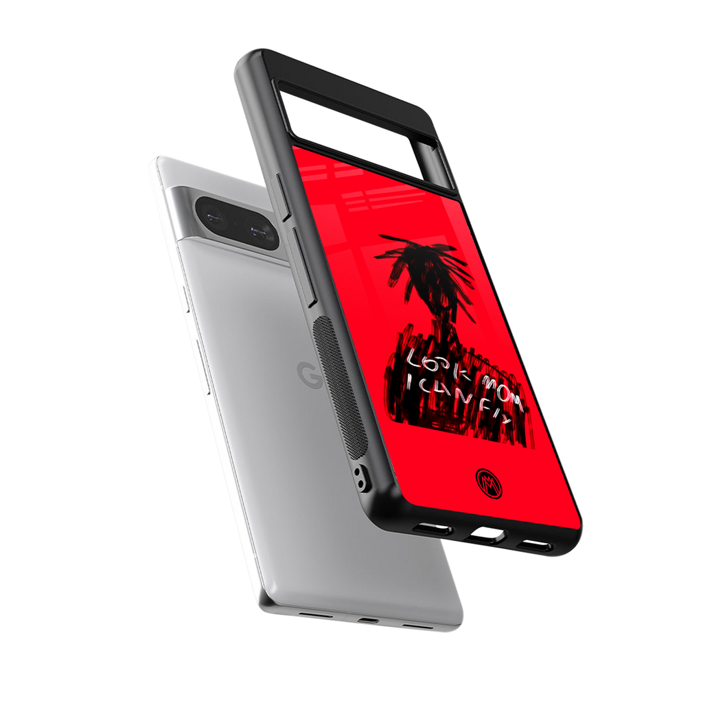 look mom i can fly back phone cover | glass case for Google Pixel 8