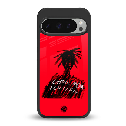 look mom i can fly back phone cover | glass case for google pixel 9 pro