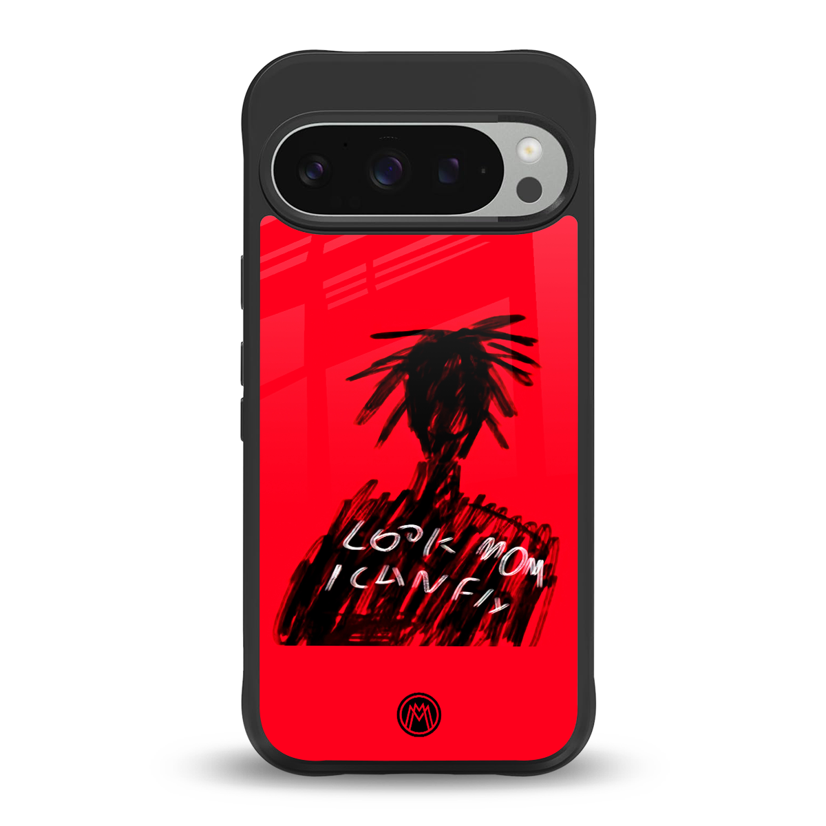 look mom i can fly back phone cover | glass case for google pixel 9 pro xl
