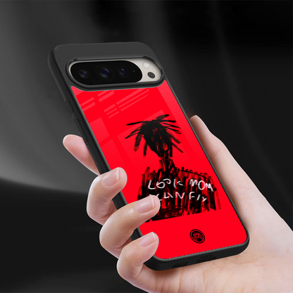 look mom i can fly back phone cover | glass case for google pixel 9 pro