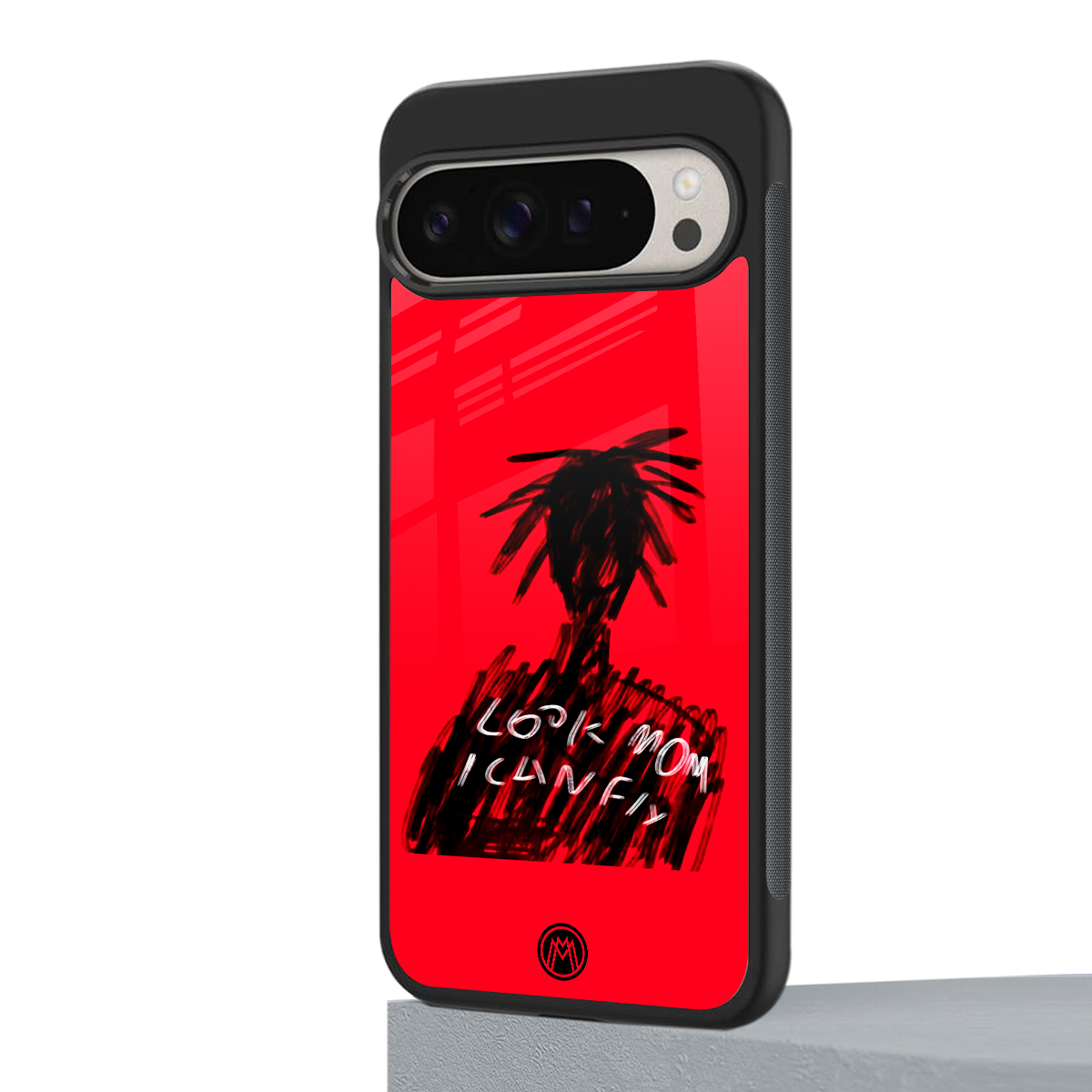 look mom i can fly back phone cover | glass case for google pixel 9 pro xl