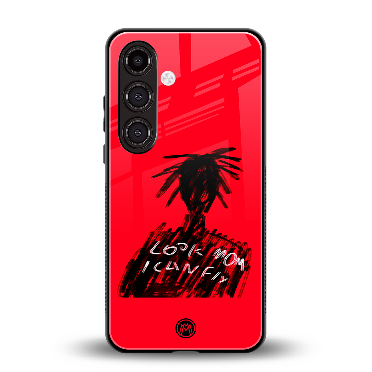 look mom i can fly back phone cover | glass case for samsung galaxy s24 plus