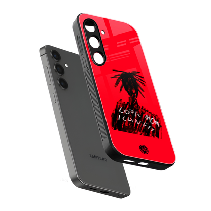 look mom i can fly back phone cover | glass case for samsung galaxy s24 plus