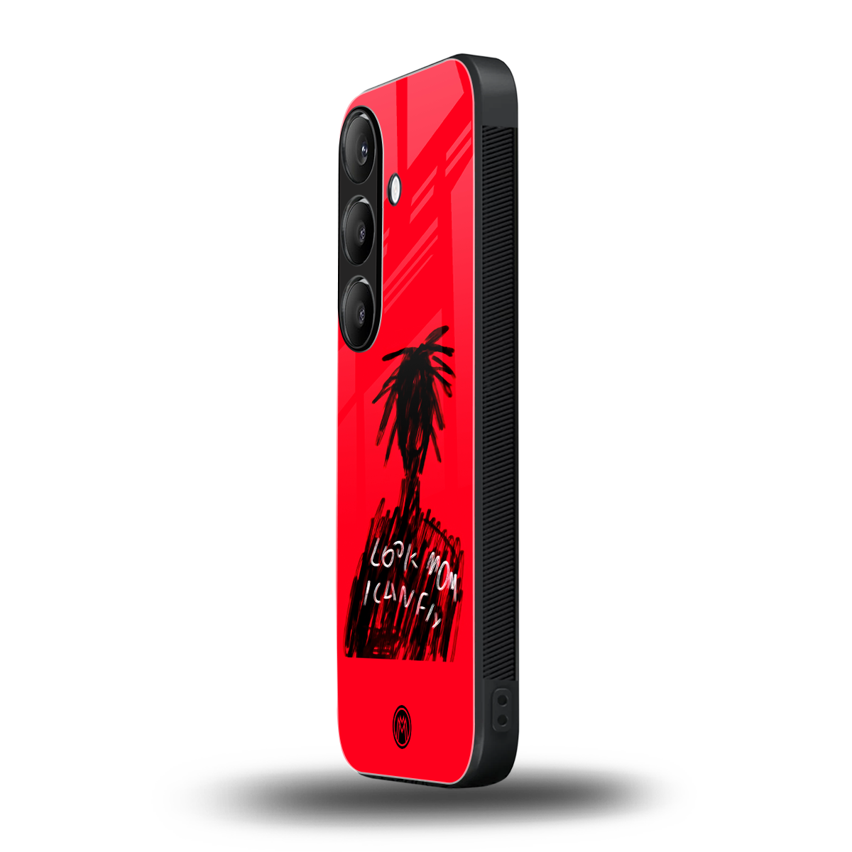 look mom i can fly back phone cover | glass case for samsung galaxy s24 fe
