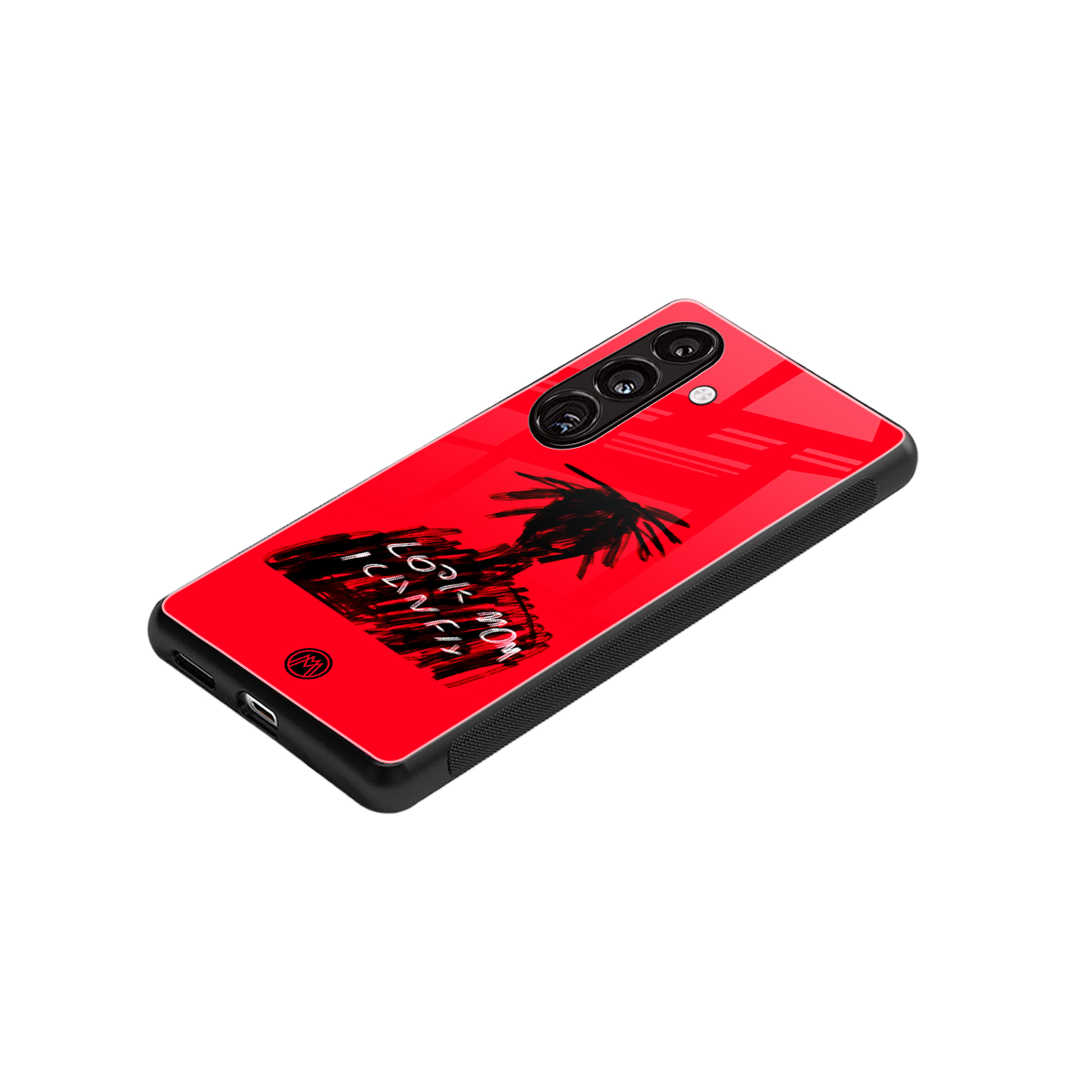 look mom i can fly back phone cover | glass case for samsung galaxy s24 plus