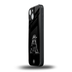 lord shiva black back phone cover | glass case for iphone 13 mini