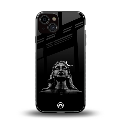 lord shiva black back phone cover | glass case for iphone 13