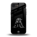 lord shiva black back phone cover | glass case for iphone 16e