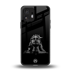 lord shiva black back phone cover | glass case for nothing phone 2