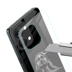 lord shiva black back phone cover | glass case for oneplus nord 3