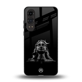 lord shiva black back phone cover | glass case for oneplus nord ce 4 lite