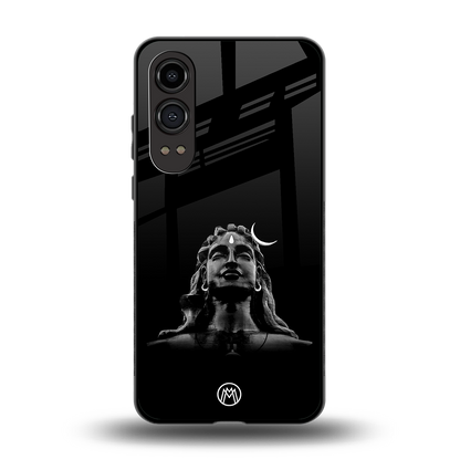 lord shiva black back phone cover | glass case for oneplus nord ce 4 lite