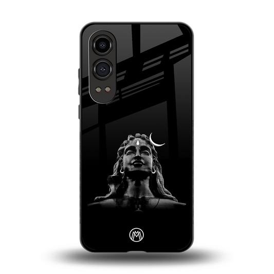 lord shiva black back phone cover | glass case for oneplus nord ce 4 lite