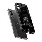 lord shiva black back phone cover | glass case for oneplus nord ce 4 lite
