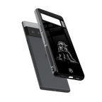 lord shiva black back phone cover | glass case for google pixel 6 pro